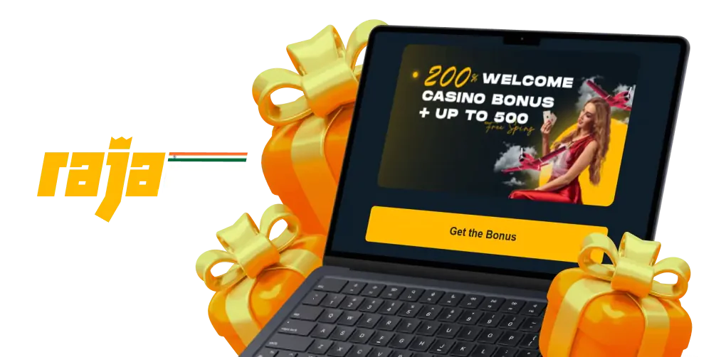 Rajabets India casino games, bonuses and mobile app