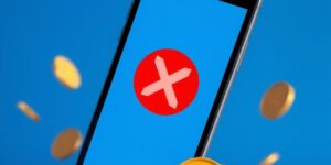 Failed UPI casino deposit illustration