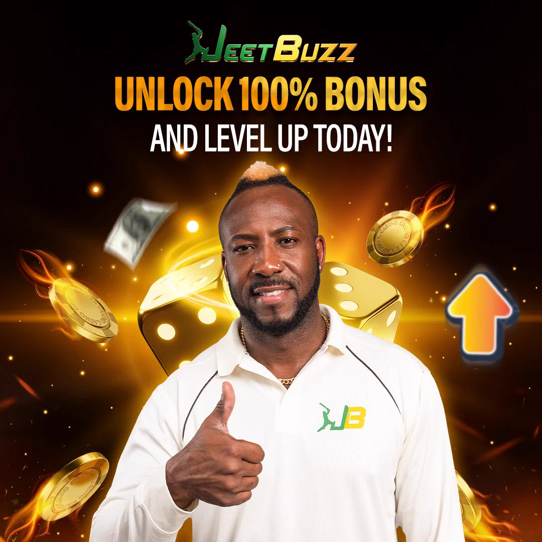 JeetBuzz promotional banner for its welcome bonus